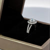 1.25ct brilliant cut Moissanite Gold Engagement Ring - 10US05